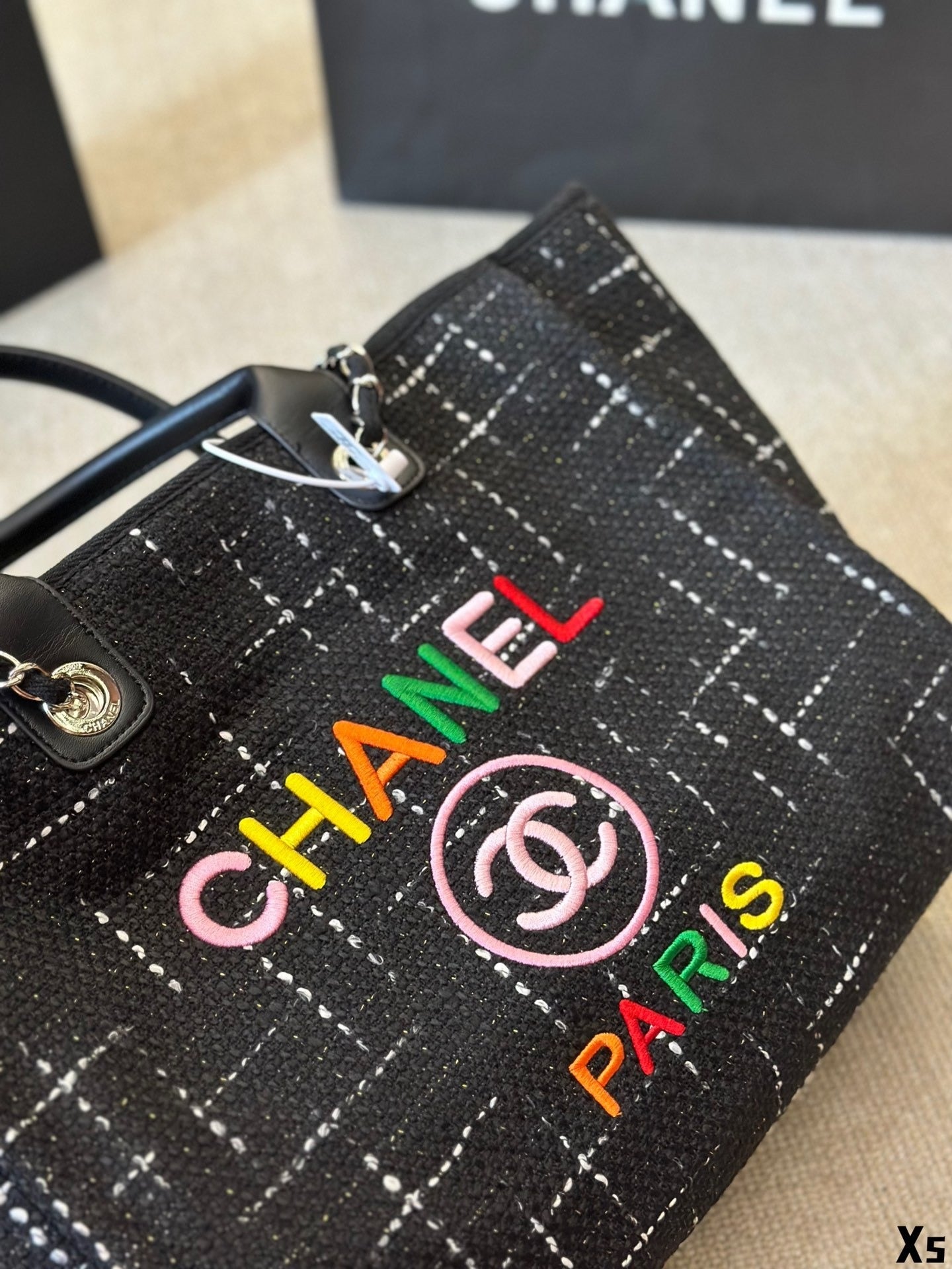 CHANEL cc new arrival tote bag size 37x32cm