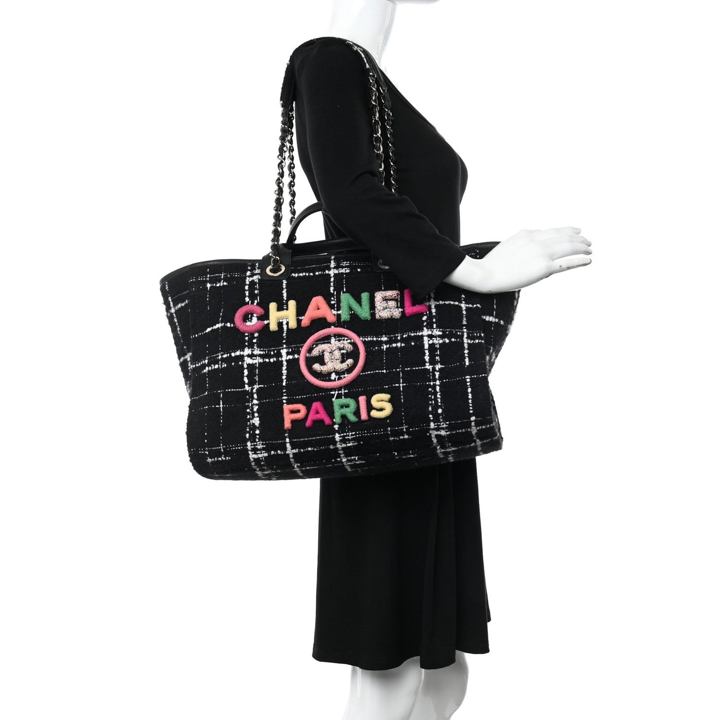 CHANEL cc new arrival tote bag size 37x32cm