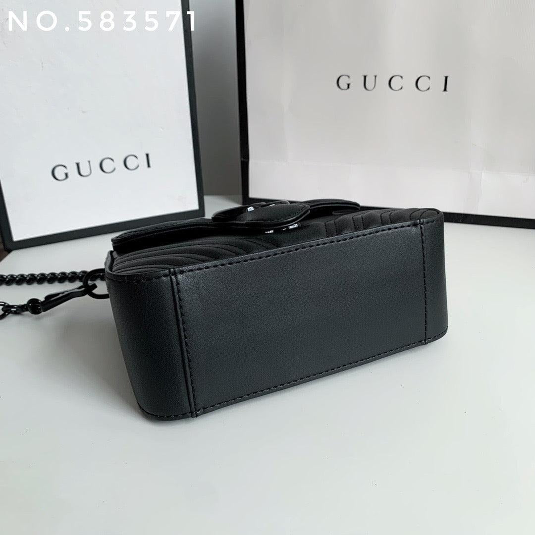 Gucci Marmont Mini Top Handle Bag 8″W X 6″H X 3″D