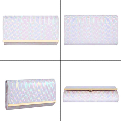 UBORSE Women Clutch Bag Evening Bag Elegant Women Chain Shoulder Bag Wedding Clutch Small Bridal Purse for Wedding Cocktail